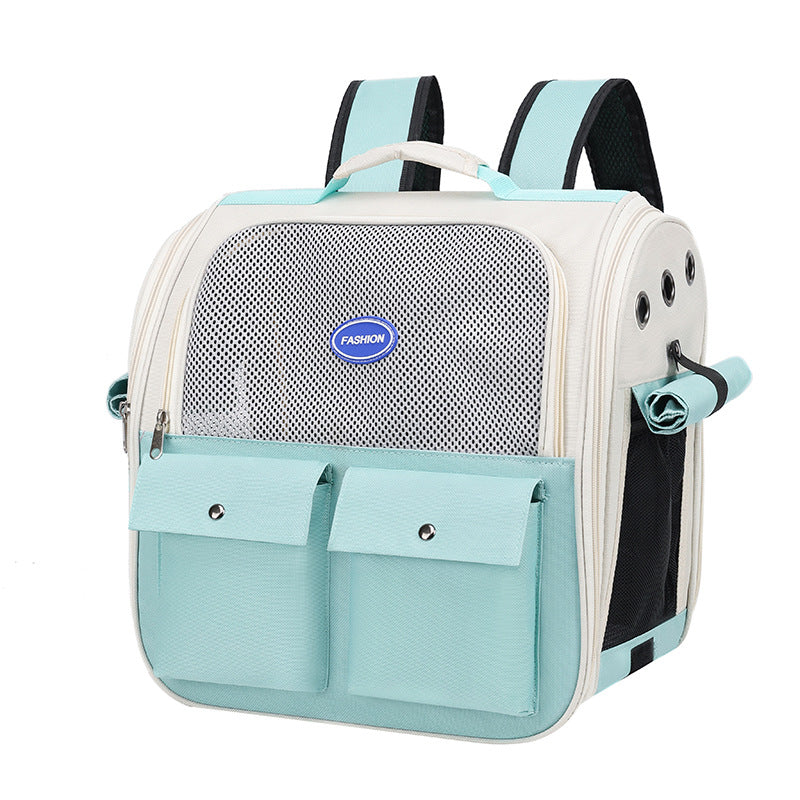 900446710-3 Portable Breathable Backpack For Pets