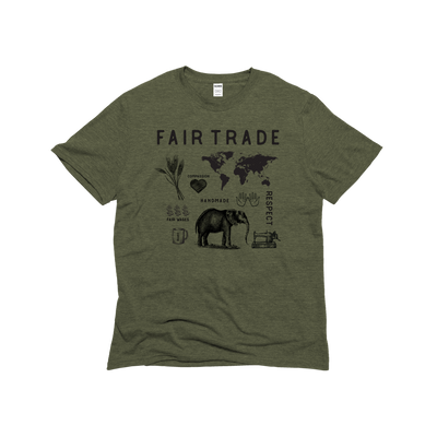 Fair Trade Icons Unisex Eco-Triblend Tee