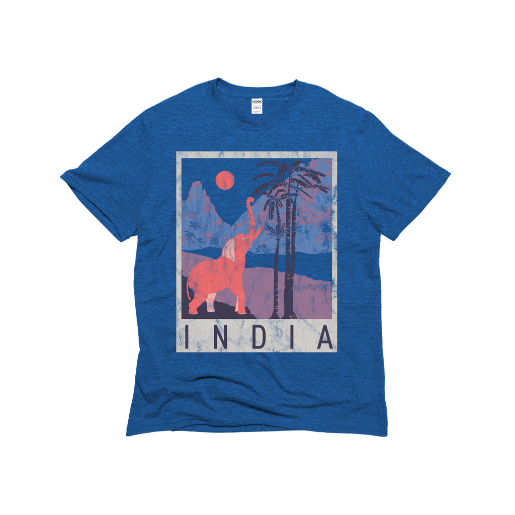 India Travel Unisex Eco-Triblend Tee
