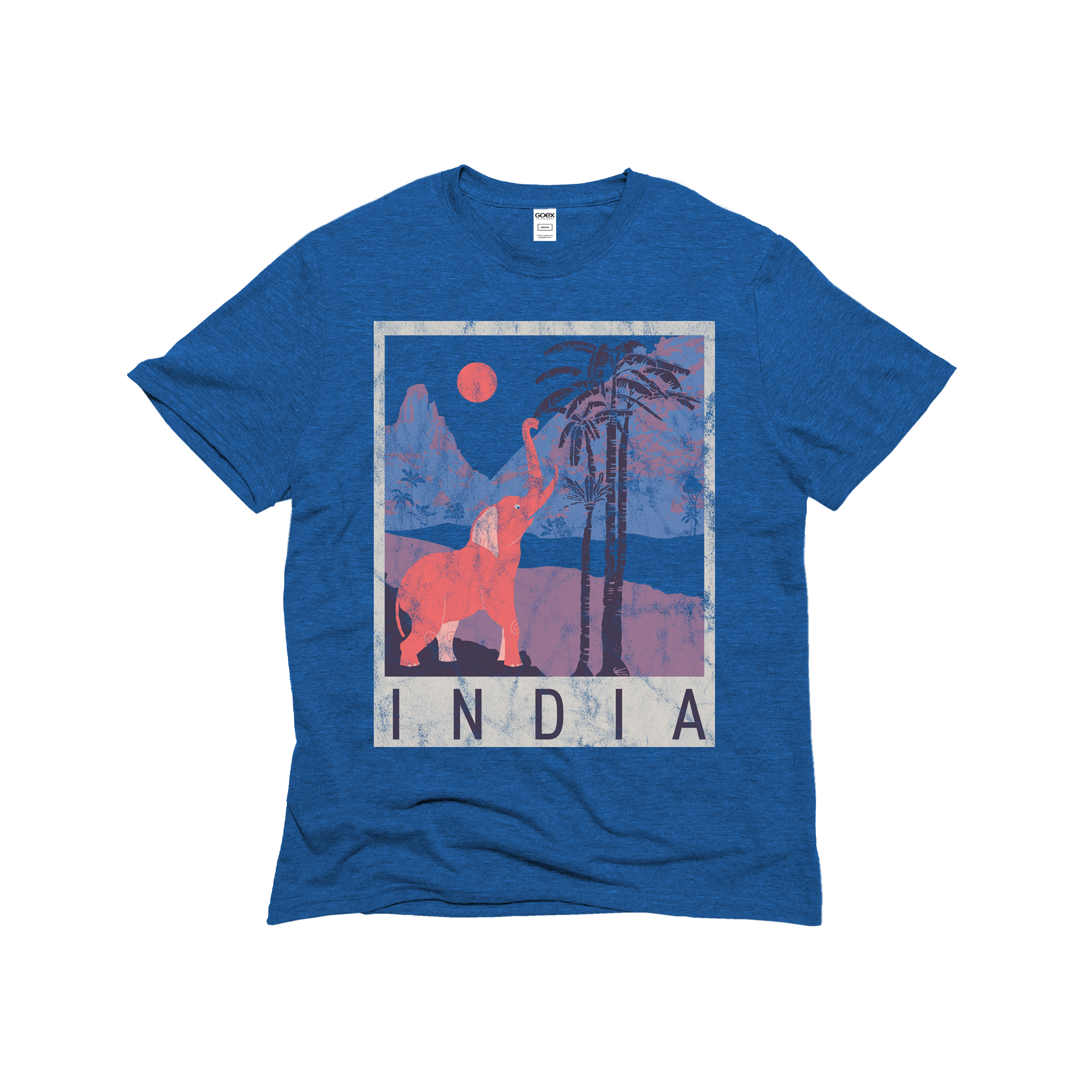 India Travel Unisex Eco-Triblend Tee