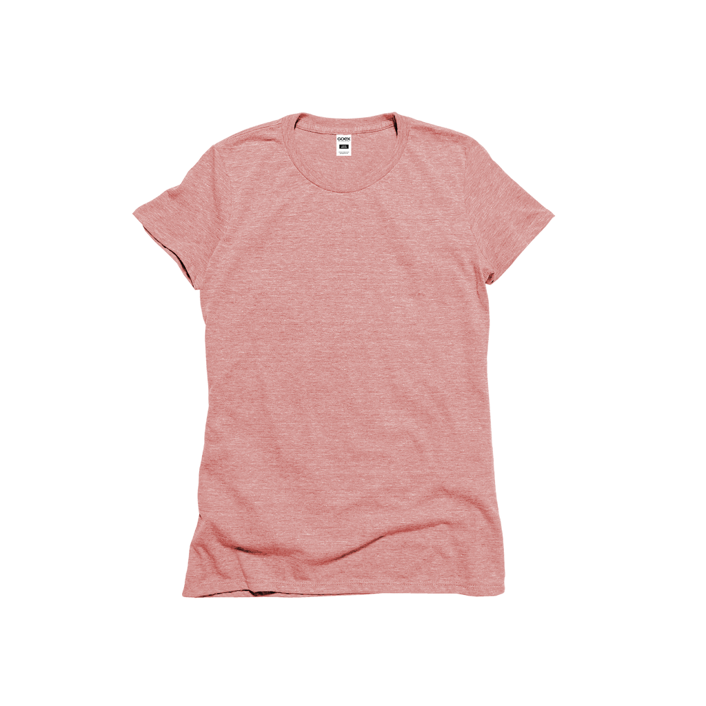 Ladies Eco-Triblend Short Sleeve Tee (Fashion Colors)