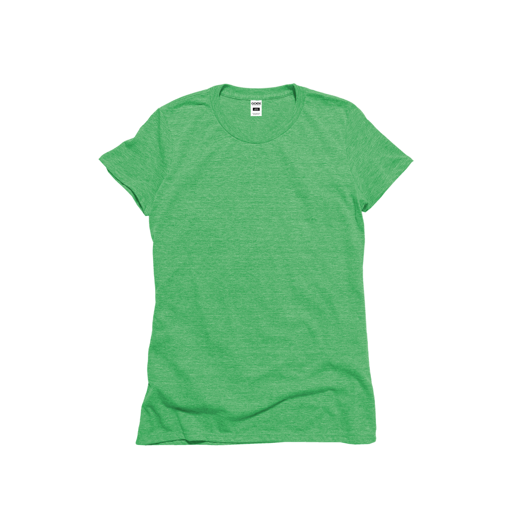 Ladies Eco-Triblend Short Sleeve Tee (Fashion Colors)