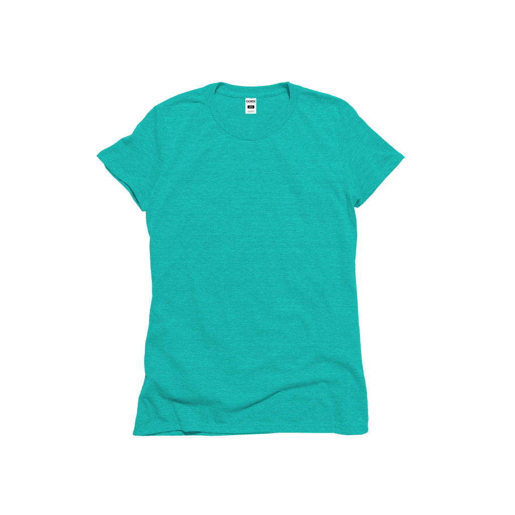 Ladies Eco-Triblend Short Sleeve Tee (Fashion Colors)