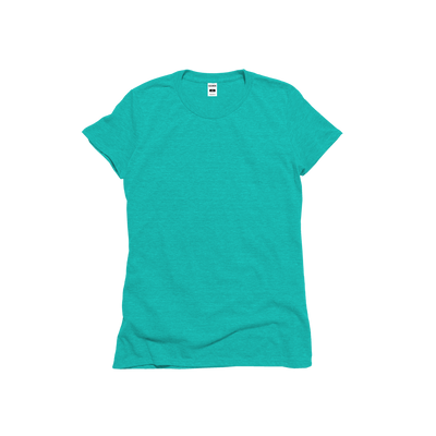 Ladies Eco-Triblend Short Sleeve Tee (Fashion Colors)