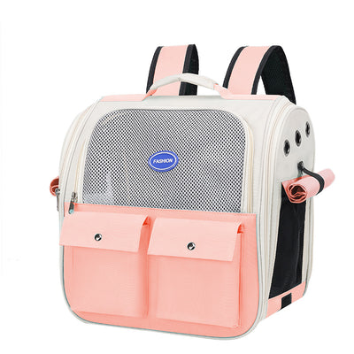 692360011-5 Portable Breathable Backpack For Pets