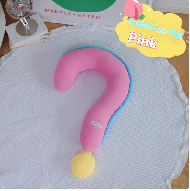 565853481-6 Removable Washable Question Mark Pillow