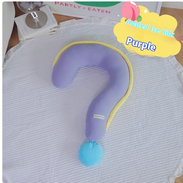 720597829-8 Removable Washable Question Mark Pillow